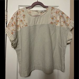 Madewell x The New Denim Project, Top Size: 2X